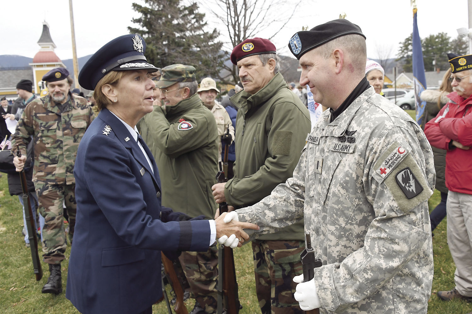 Big crowd for Veterans Day ceremonies